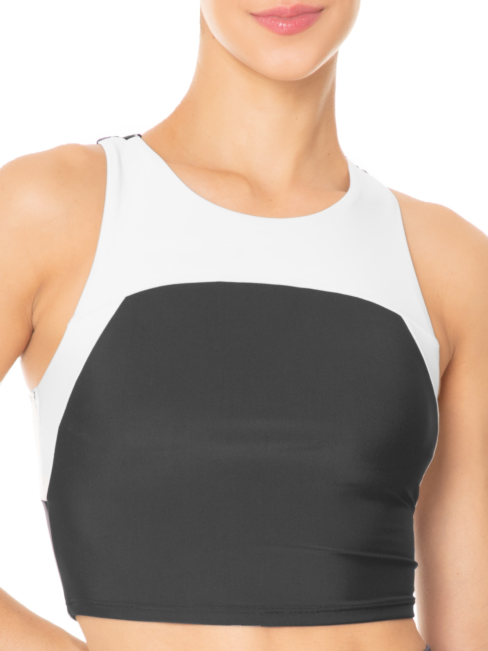 Top Cropped Liso Preto Body For Sure