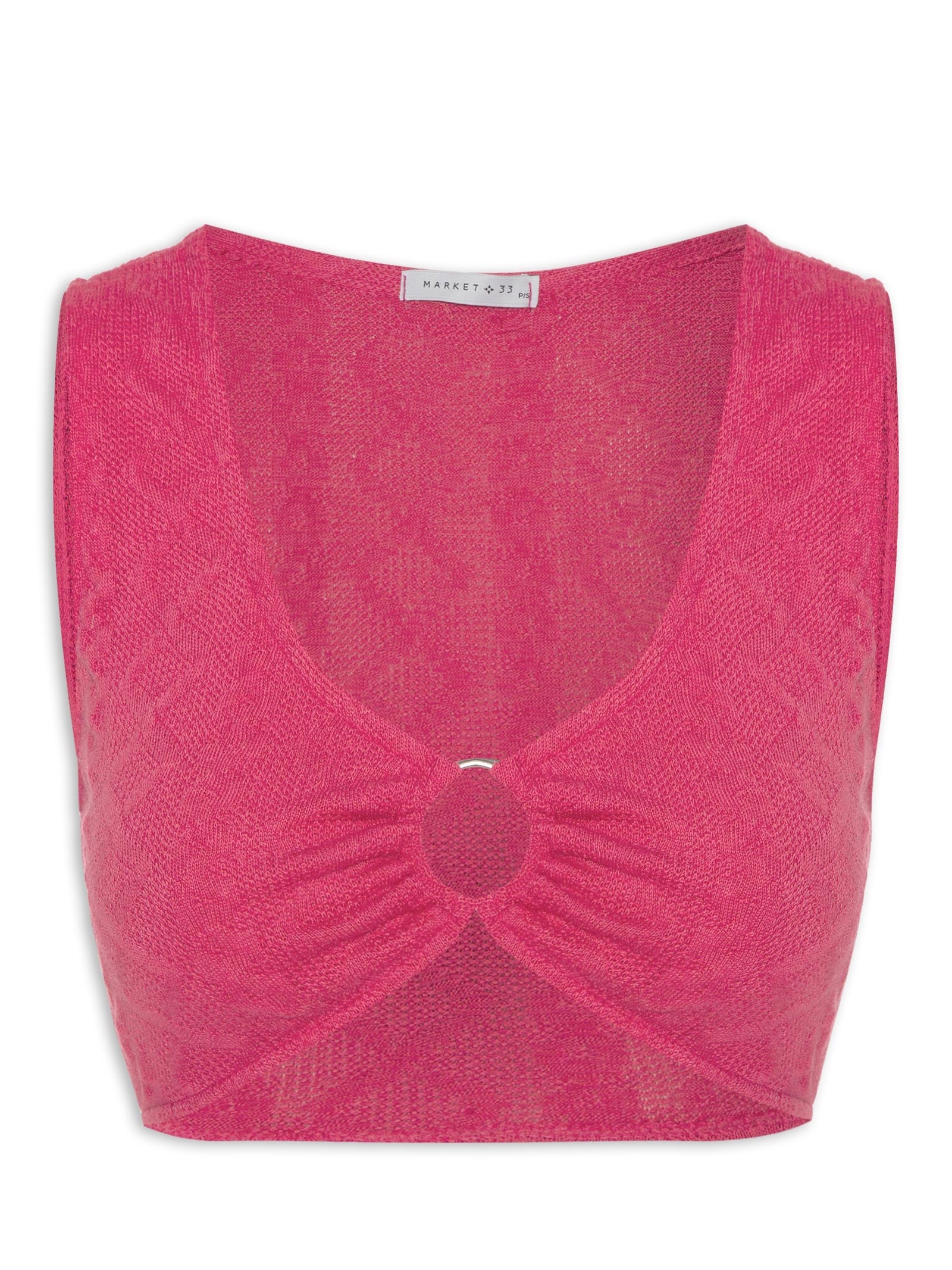 Top Cropped Malha Tricot Aviamento Metal Rosa Market 33