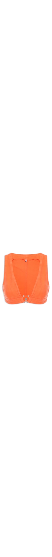 Top Cropped Neon - Laranja