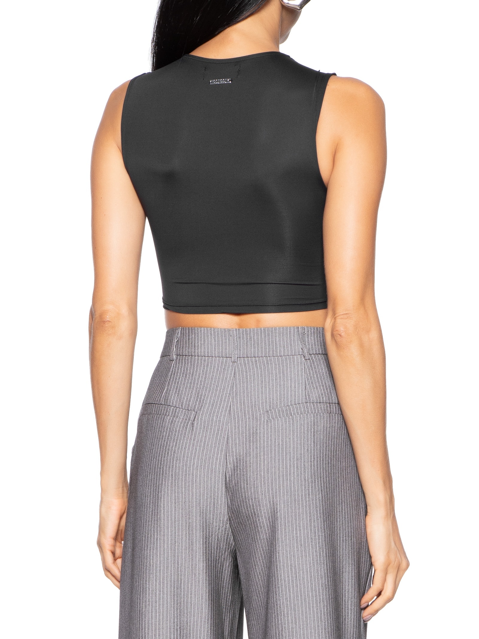Top Cropped Preto Colcci