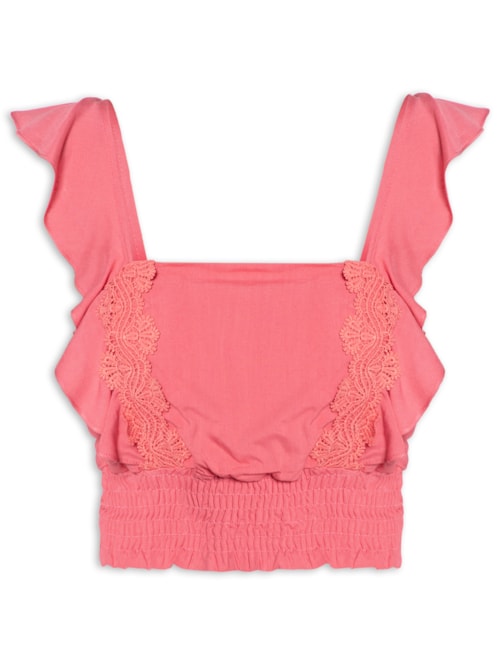Top Cropped - Rosa