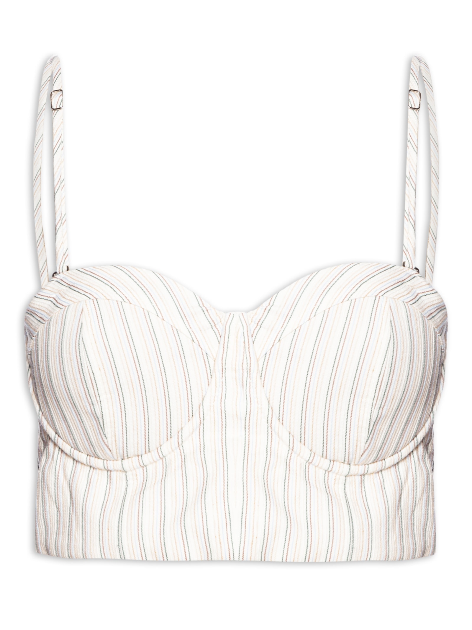 Top Cropped Tomara Que Caia Off White Lança Perfume