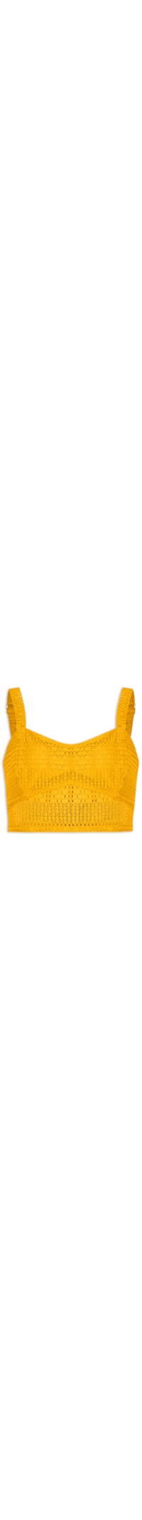 Top Cropped Trancoso - Amarelo