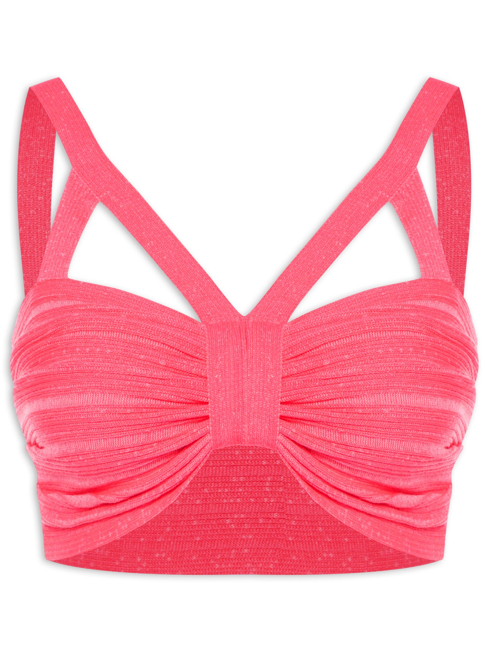 Top Cropped Tricot Rosa Market 33