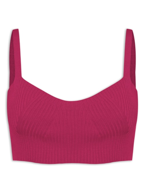 Top De Alça Básico – Rosa