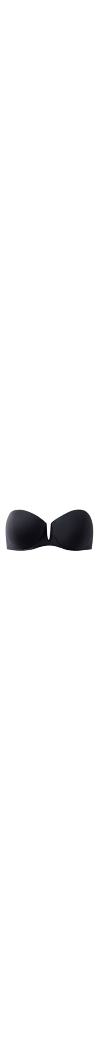 Top De Biquíni Push-Up Almofadado Indonesia Eco - Preto