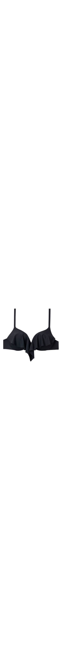 Top De Biquíni Push-Up Superalmofadado Indonesia Eco - Preto