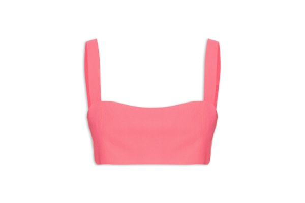 Top De Crepe Dupla Face - Rosa
