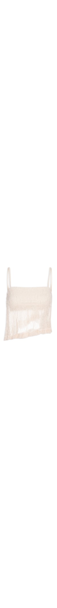 Top De Renda - Bege