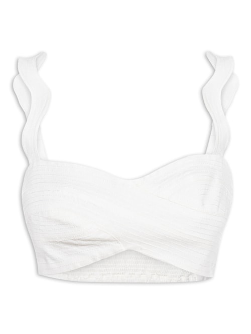 Top Detalhe Alça – Branco