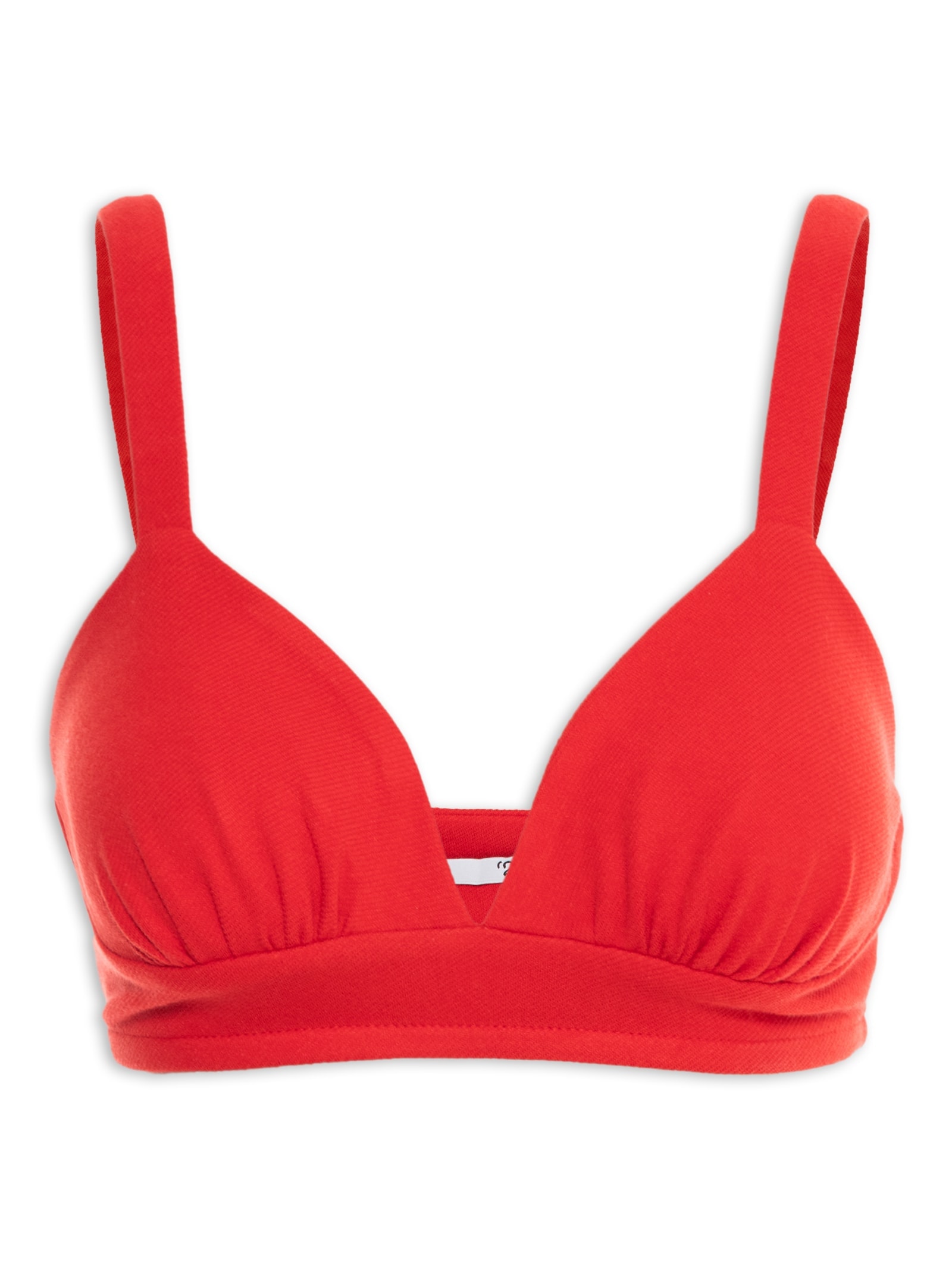 Top Em Malha Estruturada Vermelho '2Essential