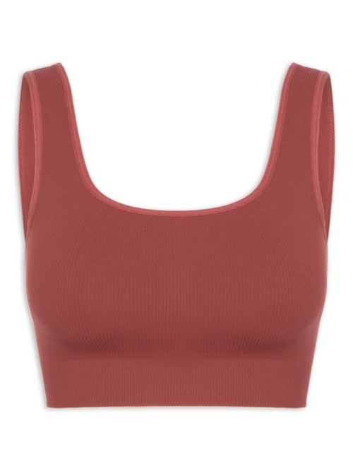 Top Em Microfibra Canelada Free – Vinho