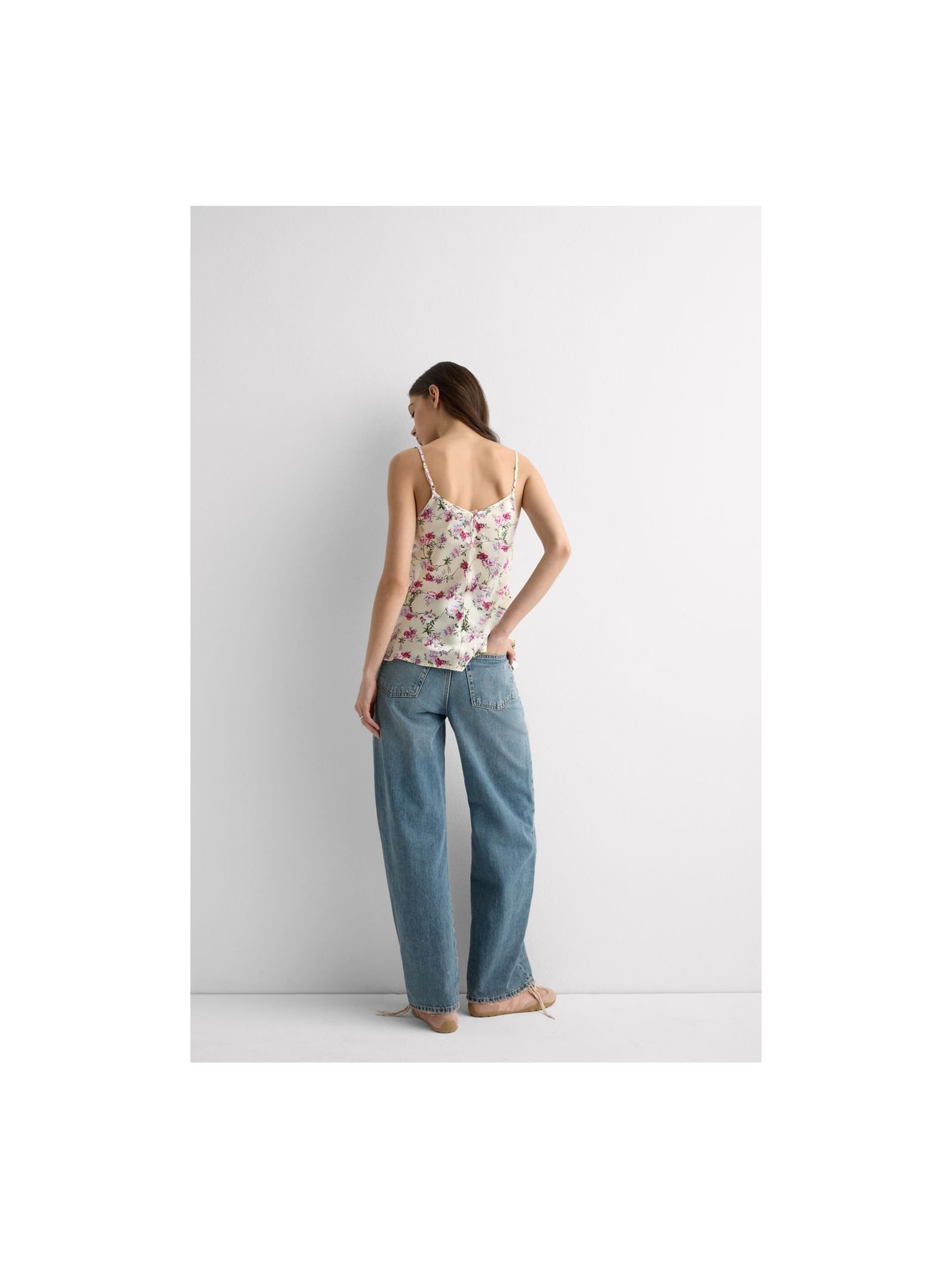Top Em Seda Pretty Flowers Rosa Intimissimi