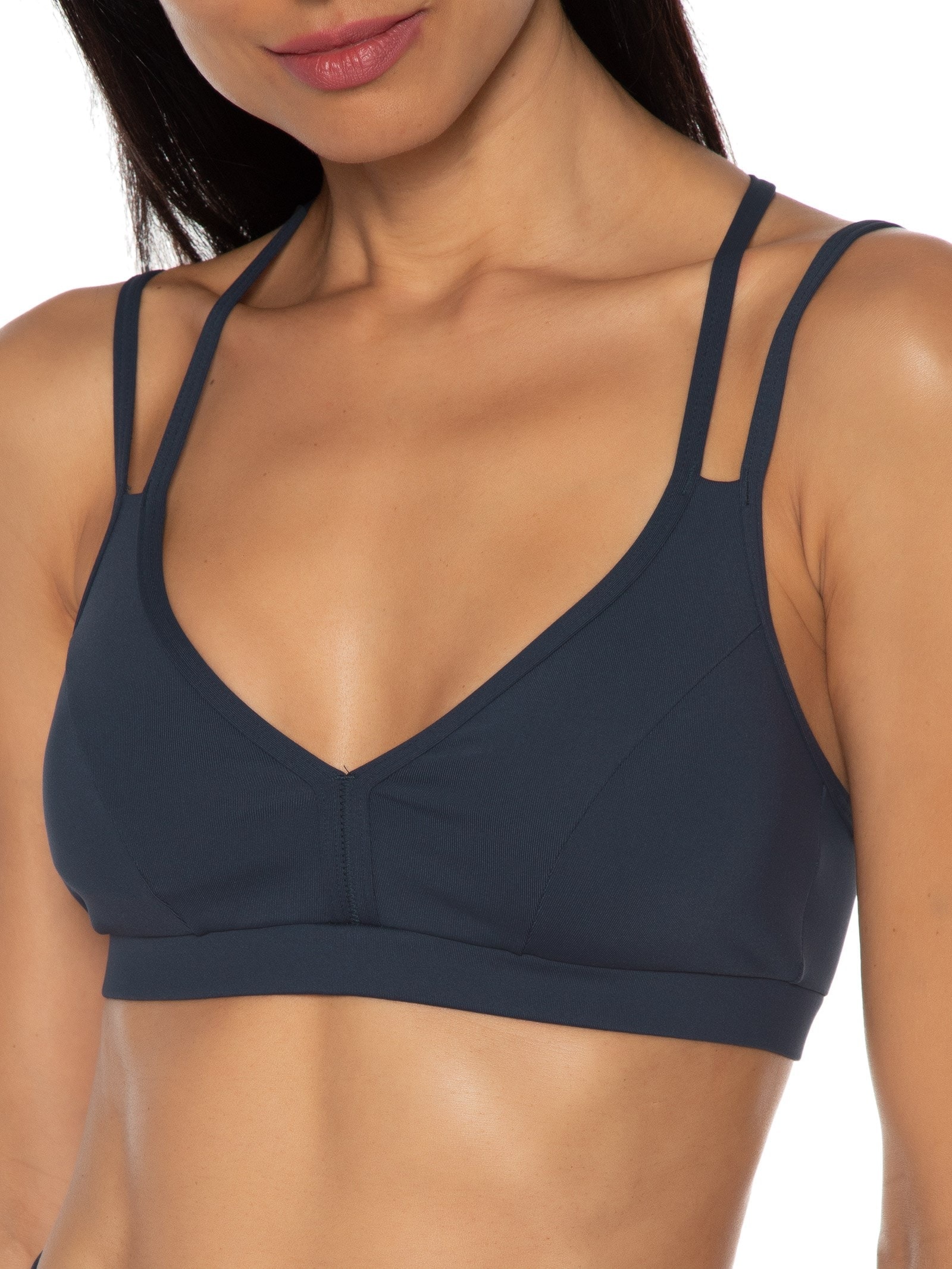 Top Especial Liso Azul Body For Sure