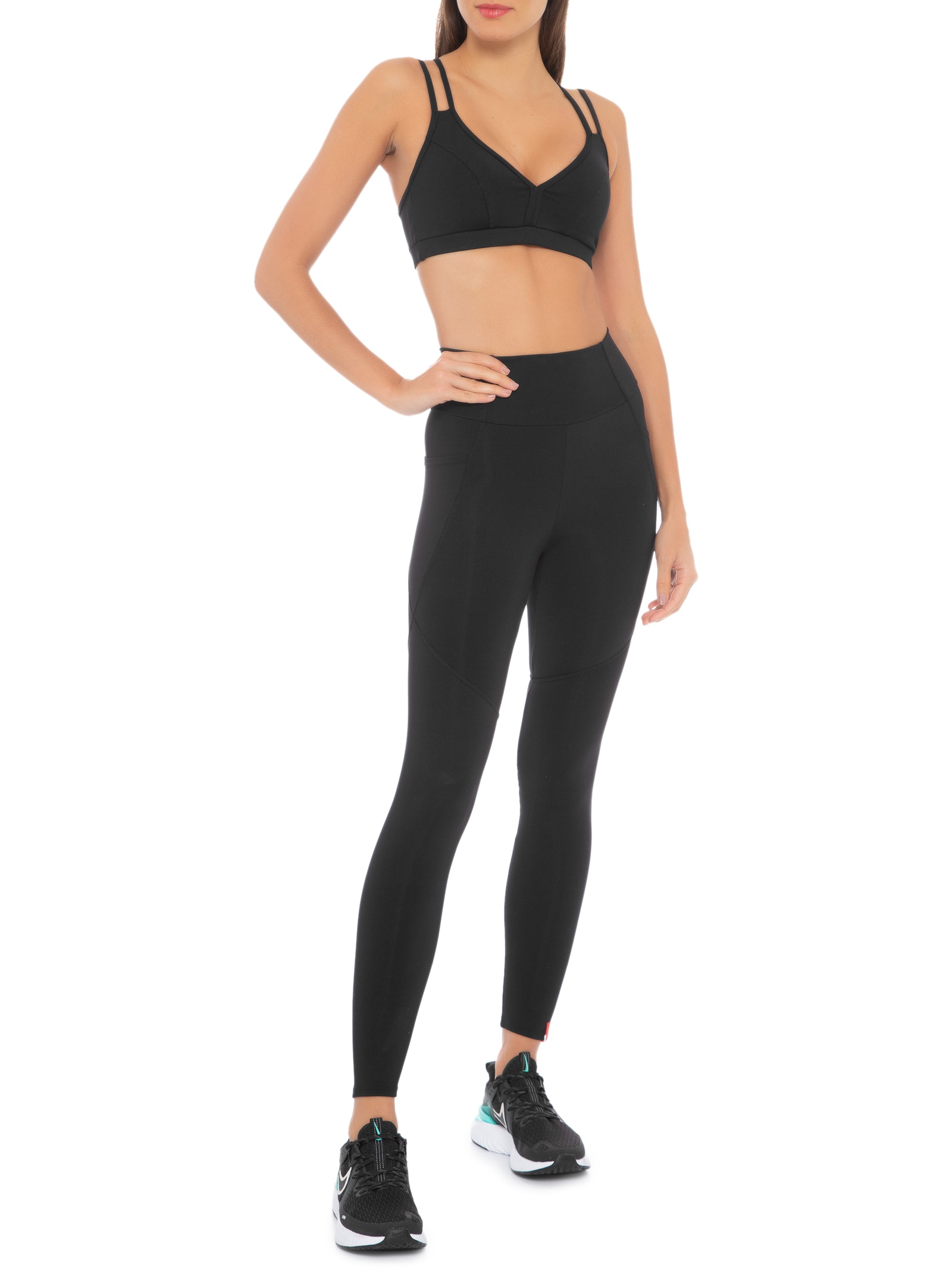 Top Especial Liso Preto  Body For Sure