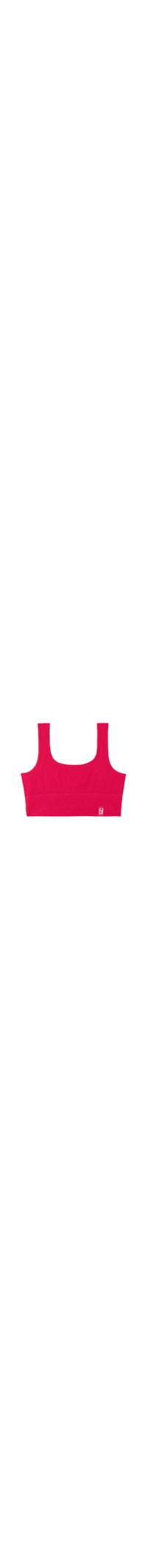 Top Esportivo Canelado Sem Costuras - Rosa
