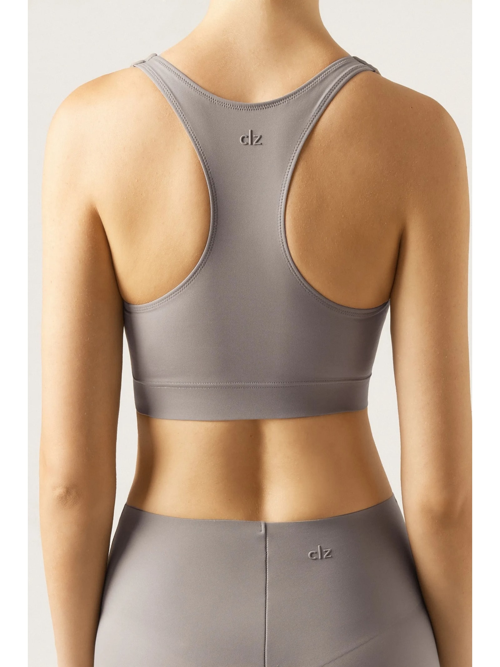 Top Esportivo Sculpt Cinza Calzedonia