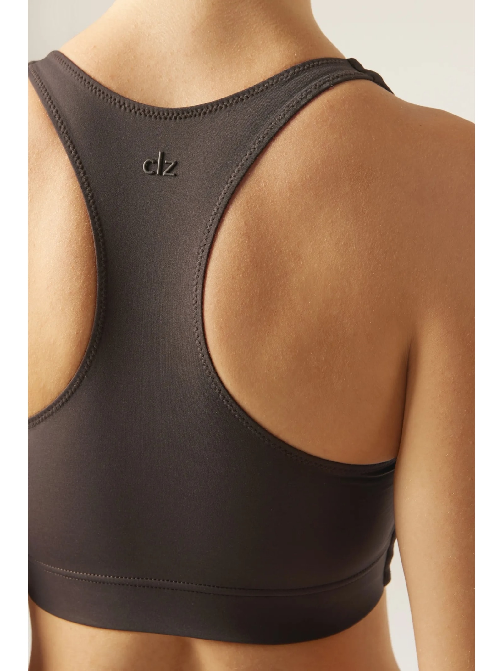 Top Esportivo Sculpt Marrom Calzedonia