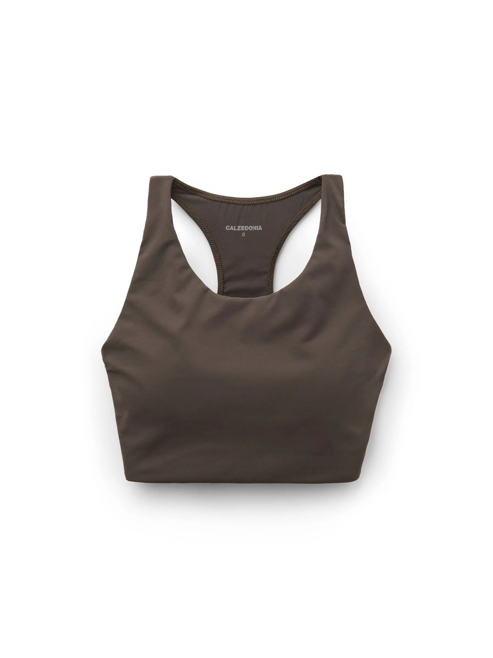 Top Esportivo Sculpt Marrom Calzedonia
