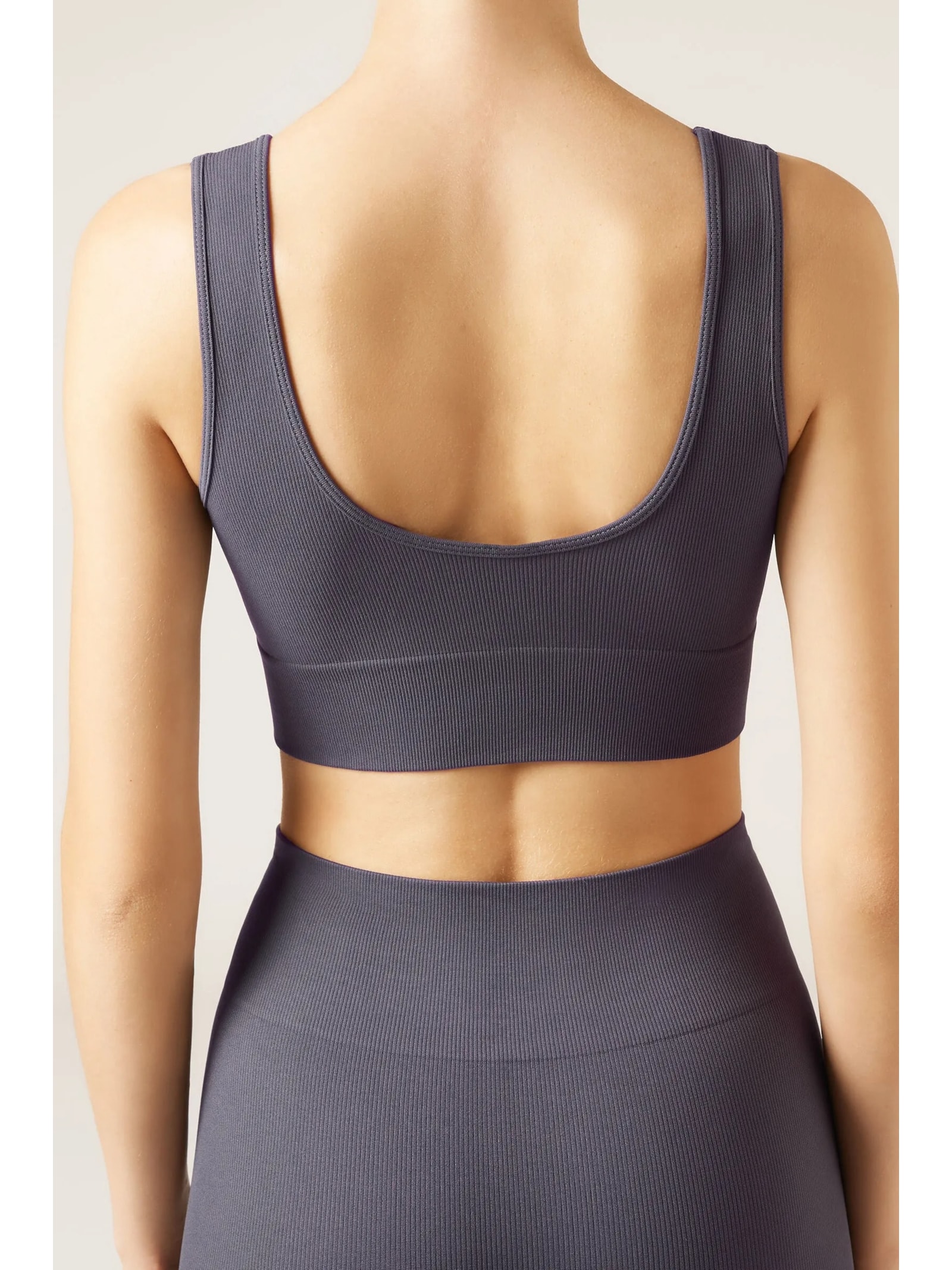 Top Esportivo Seamless Cinza Calzedonia