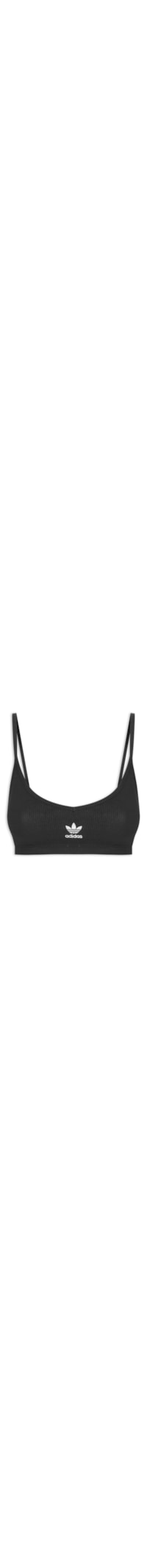 Top Essential Rib Bralet - Preto