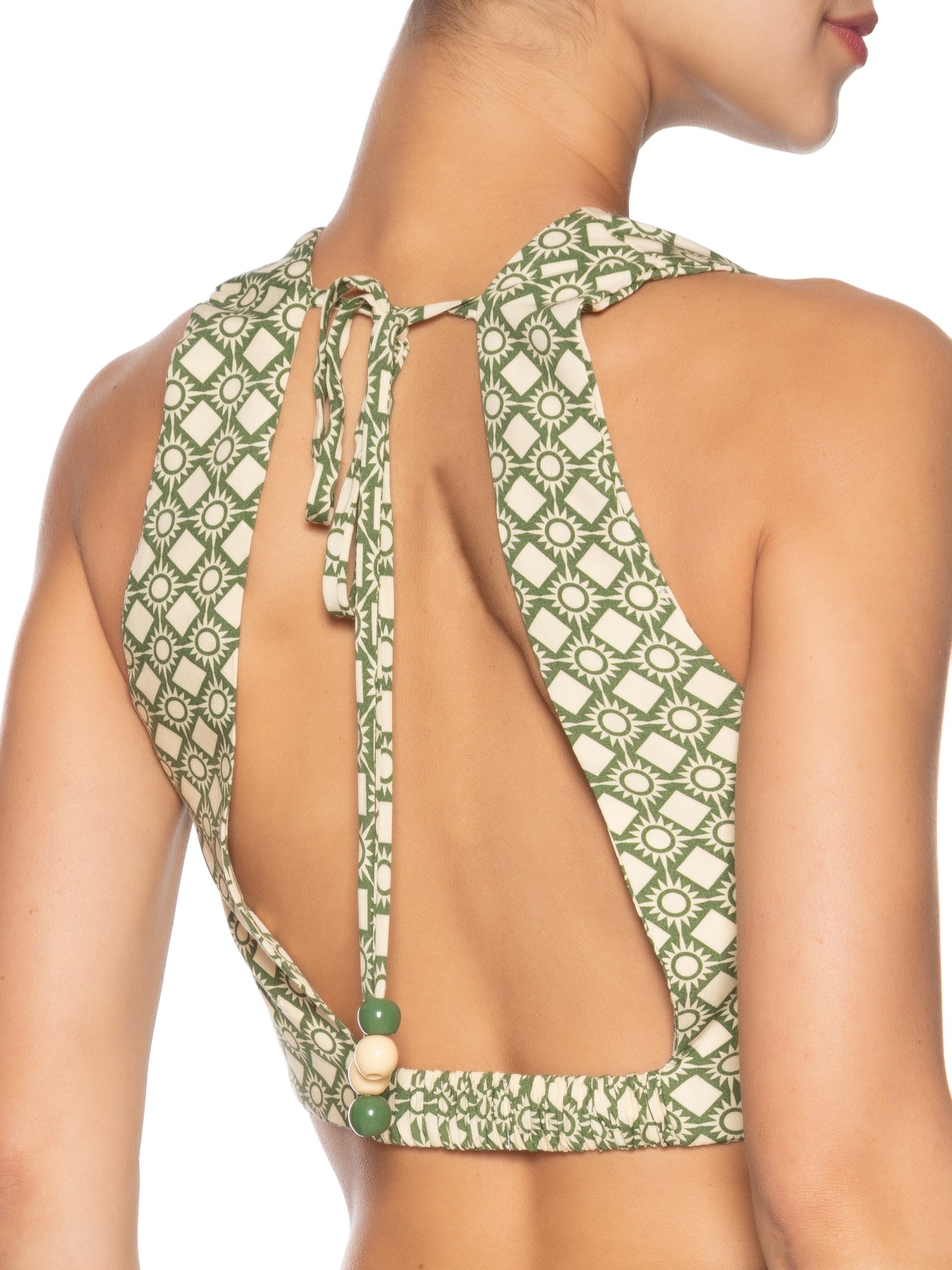 Top Estampa Amanhecer Verde Dress To