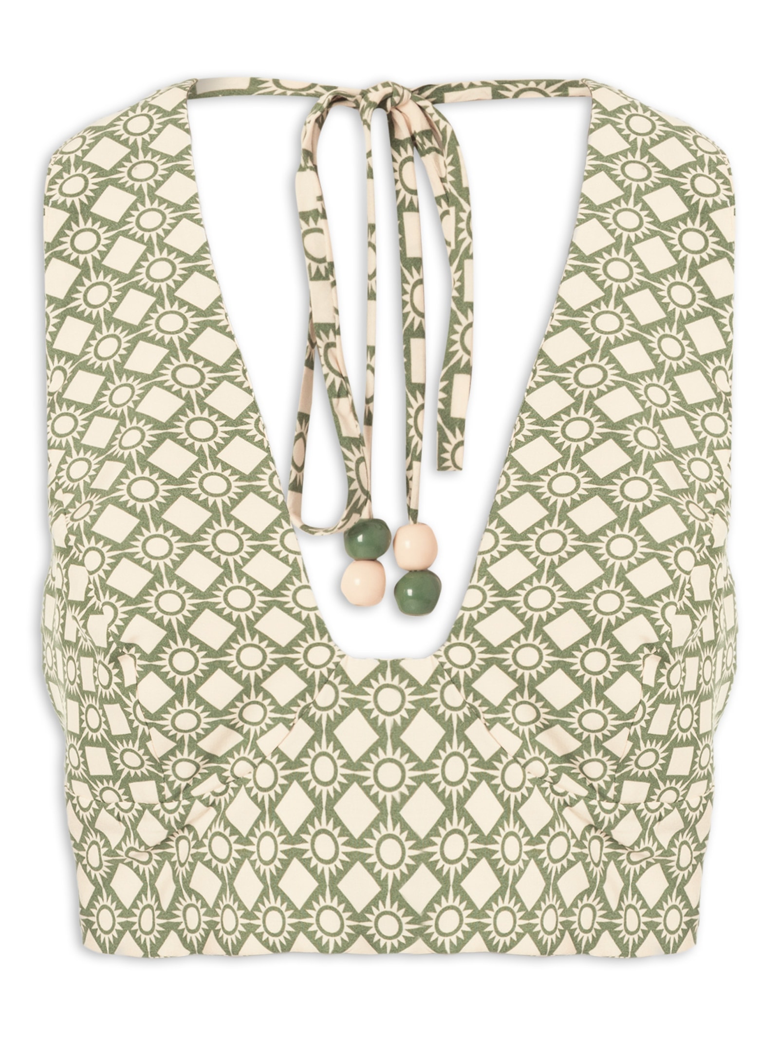 Top Estampa Amanhecer Verde Dress To