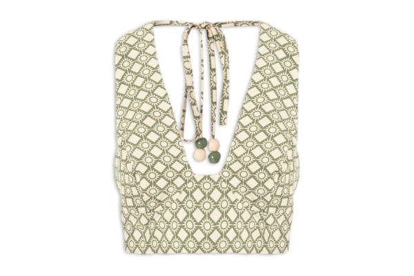 Top Estampa Amanhecer - Verde