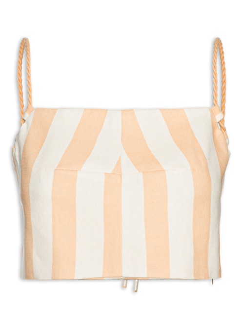 Top Estampa Horizonte – Off White