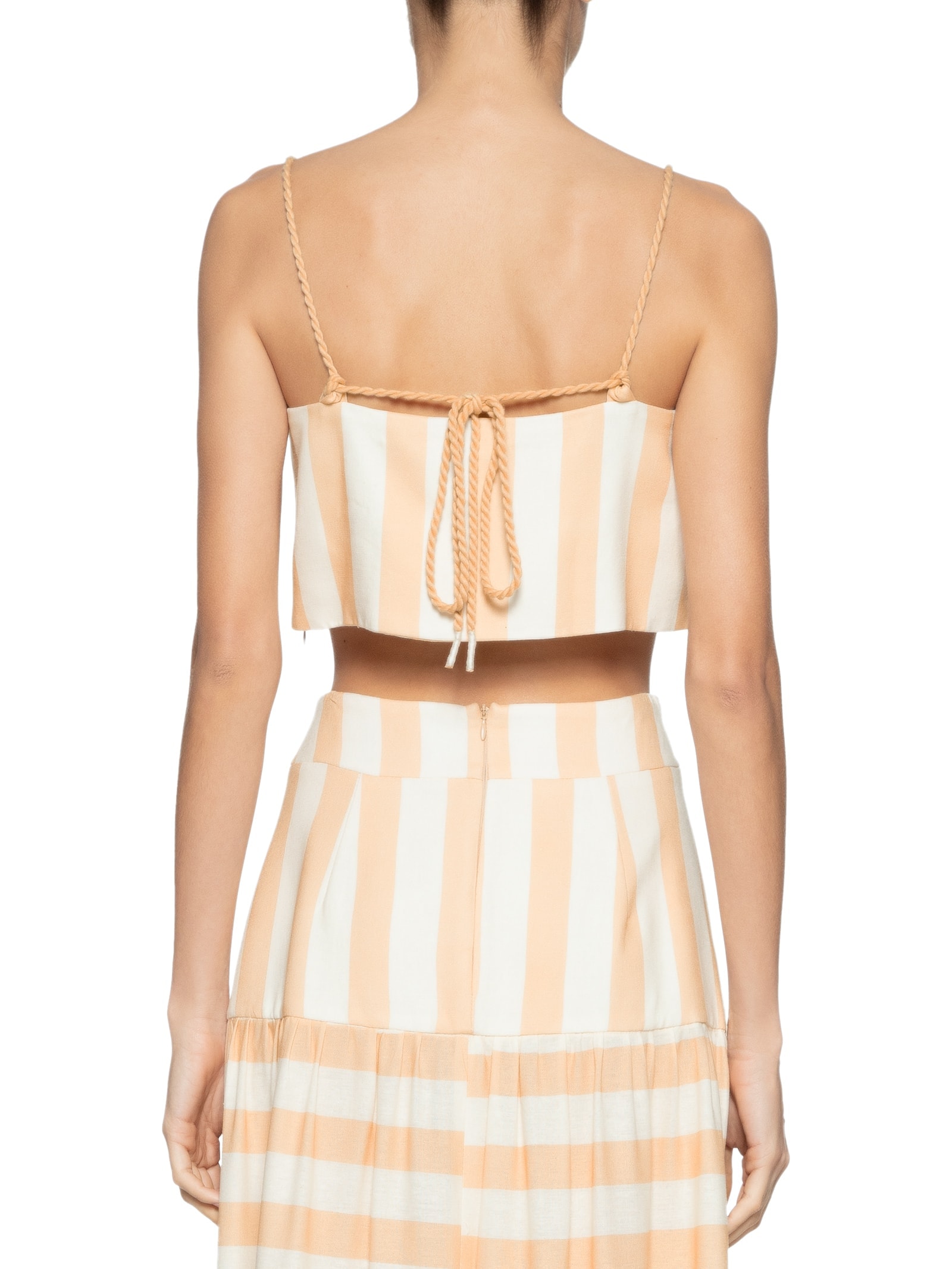 Top Estampa Horizonte Off White Dress To