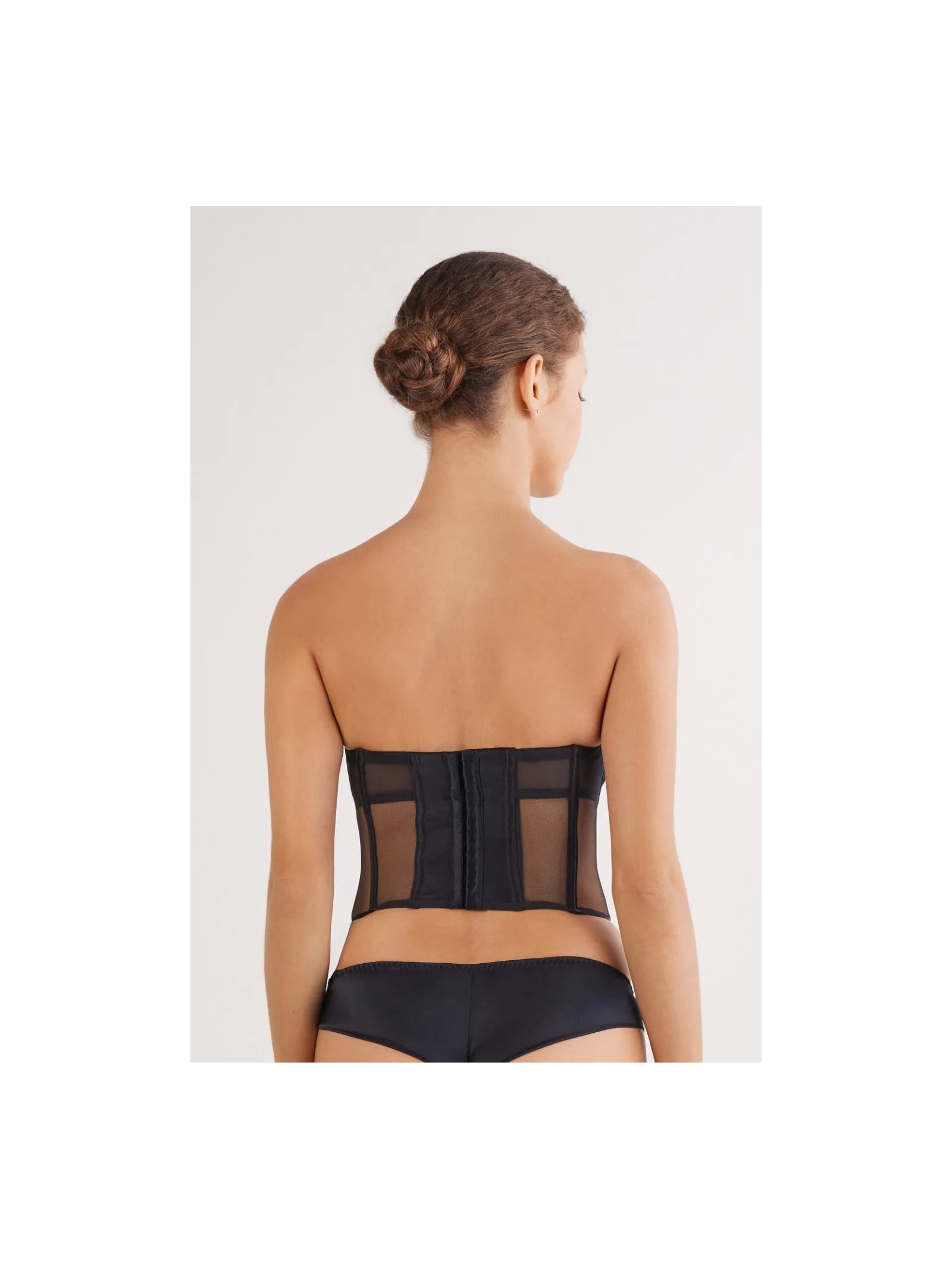 Top Estruturado Anna Handcrafted Luxury Preto Intimissimi