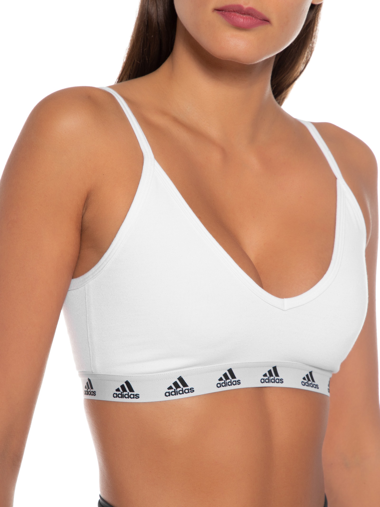 Top Everyday Suporte Leve Branco Adidas