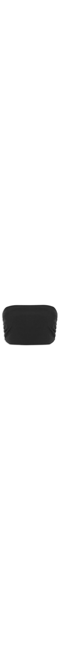 Top Faixa Franzido - Preto