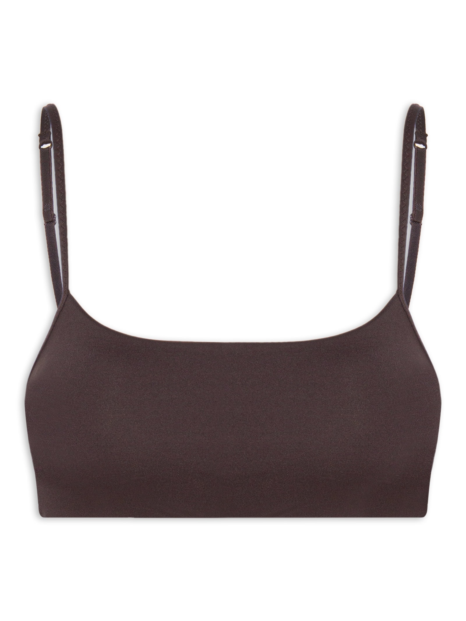 Top Faixa Marrom Valisere