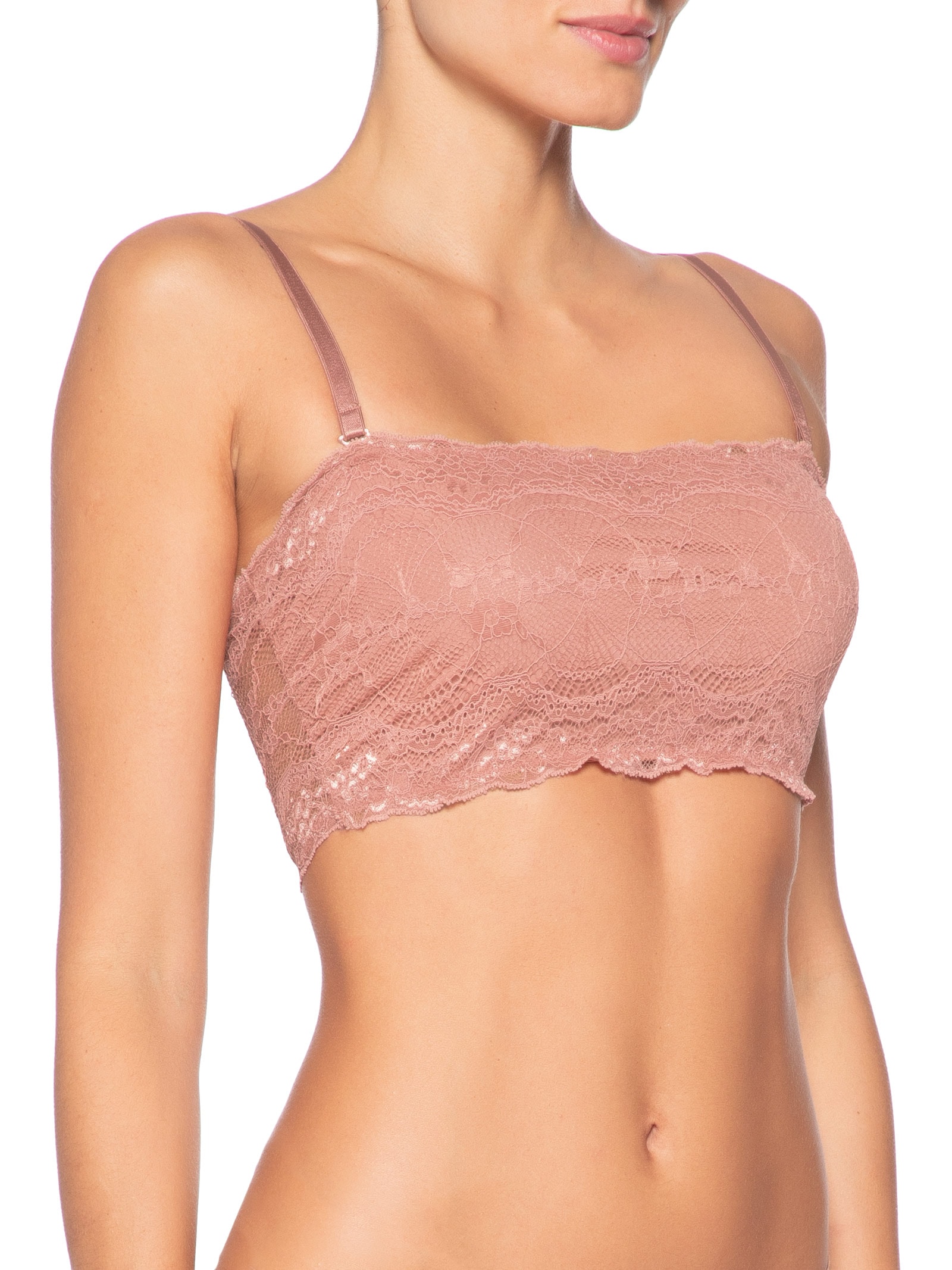 Top Faixa Rosa Valisere