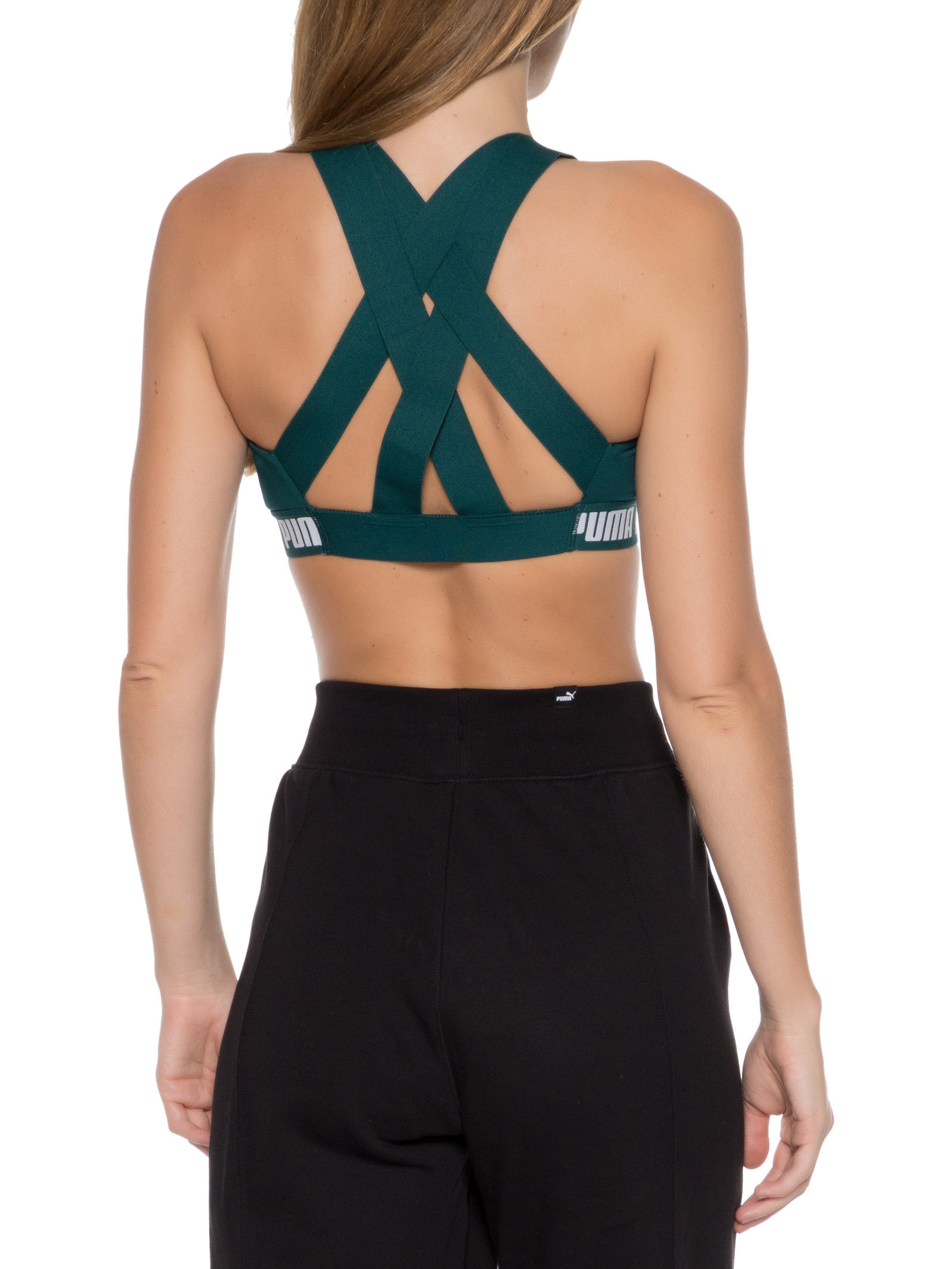 Top Feel It Mid Impact Verde Puma