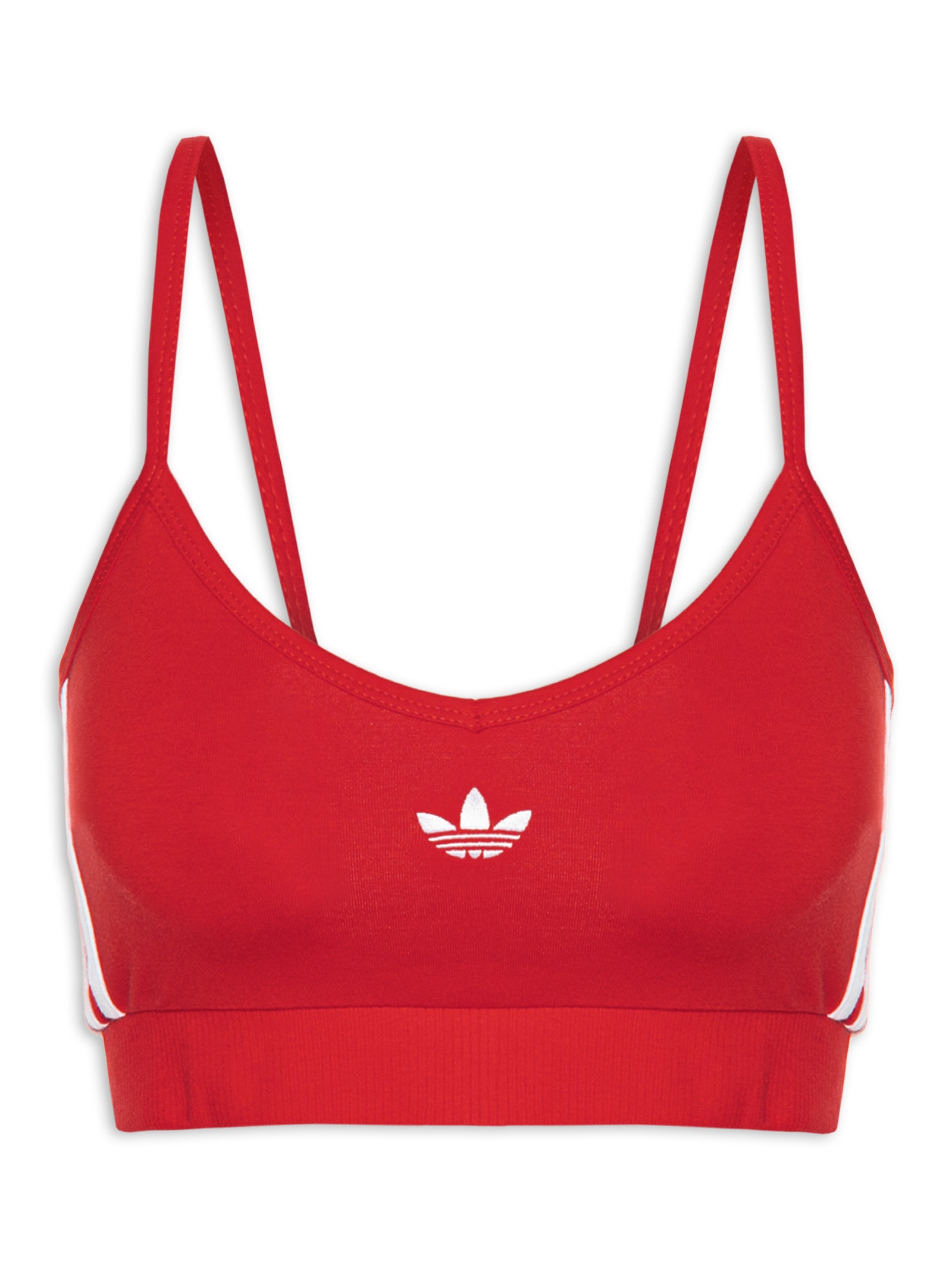 Top Feminino 3S Bralette Vermelho Adidas Originals