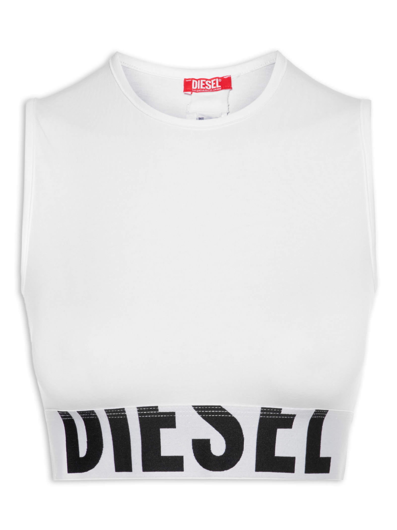 Top Feminino Ada-D-Pop Tank Branco Diesel