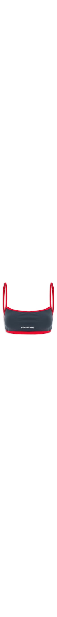 Top Feminino Alça Reta Liso - Cinza