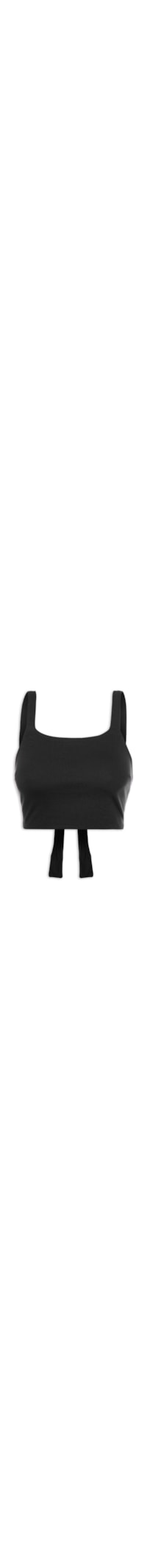 Top Feminino Amarração - Preto