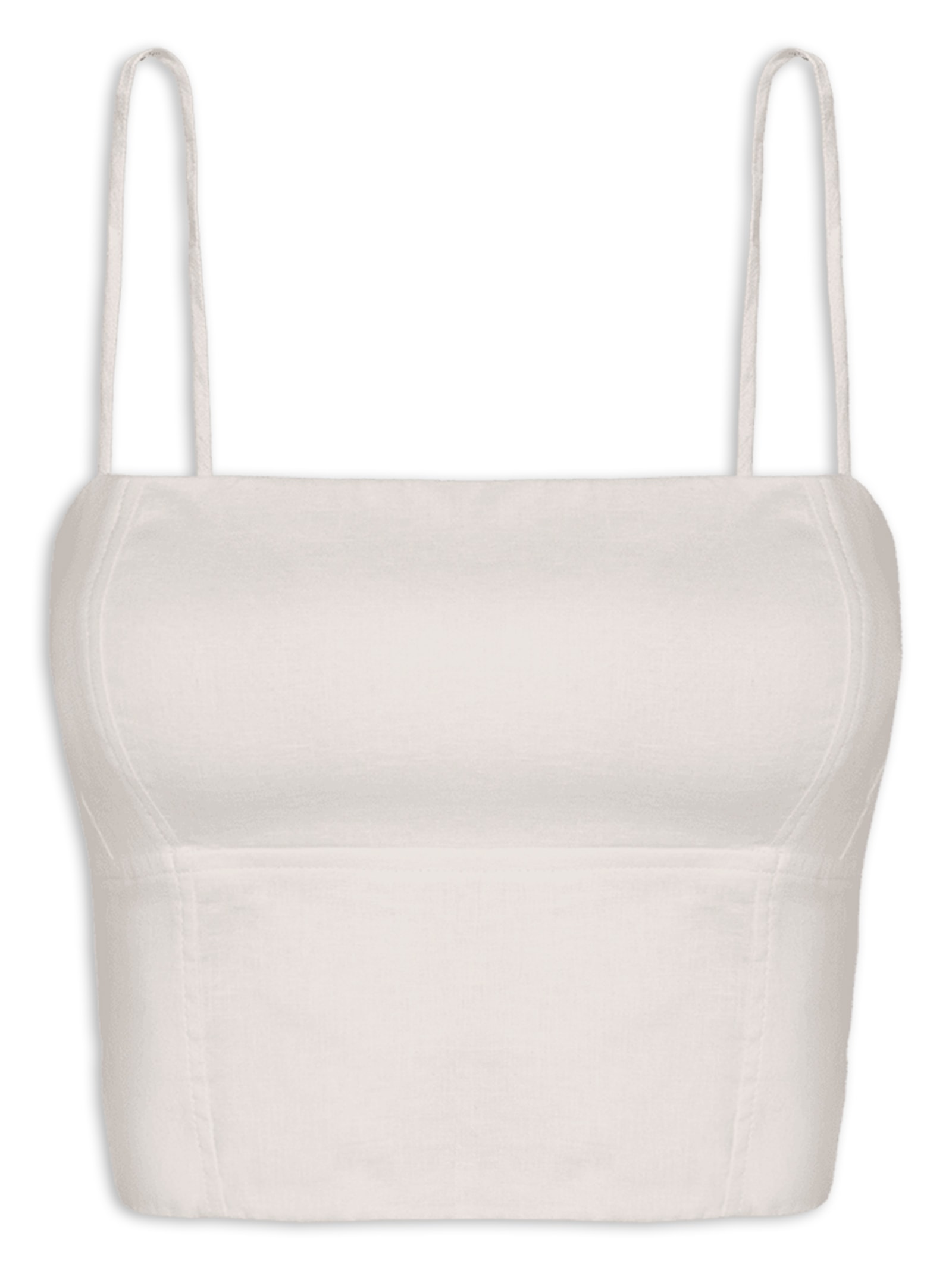 Top Feminino Anika – Branco Vix