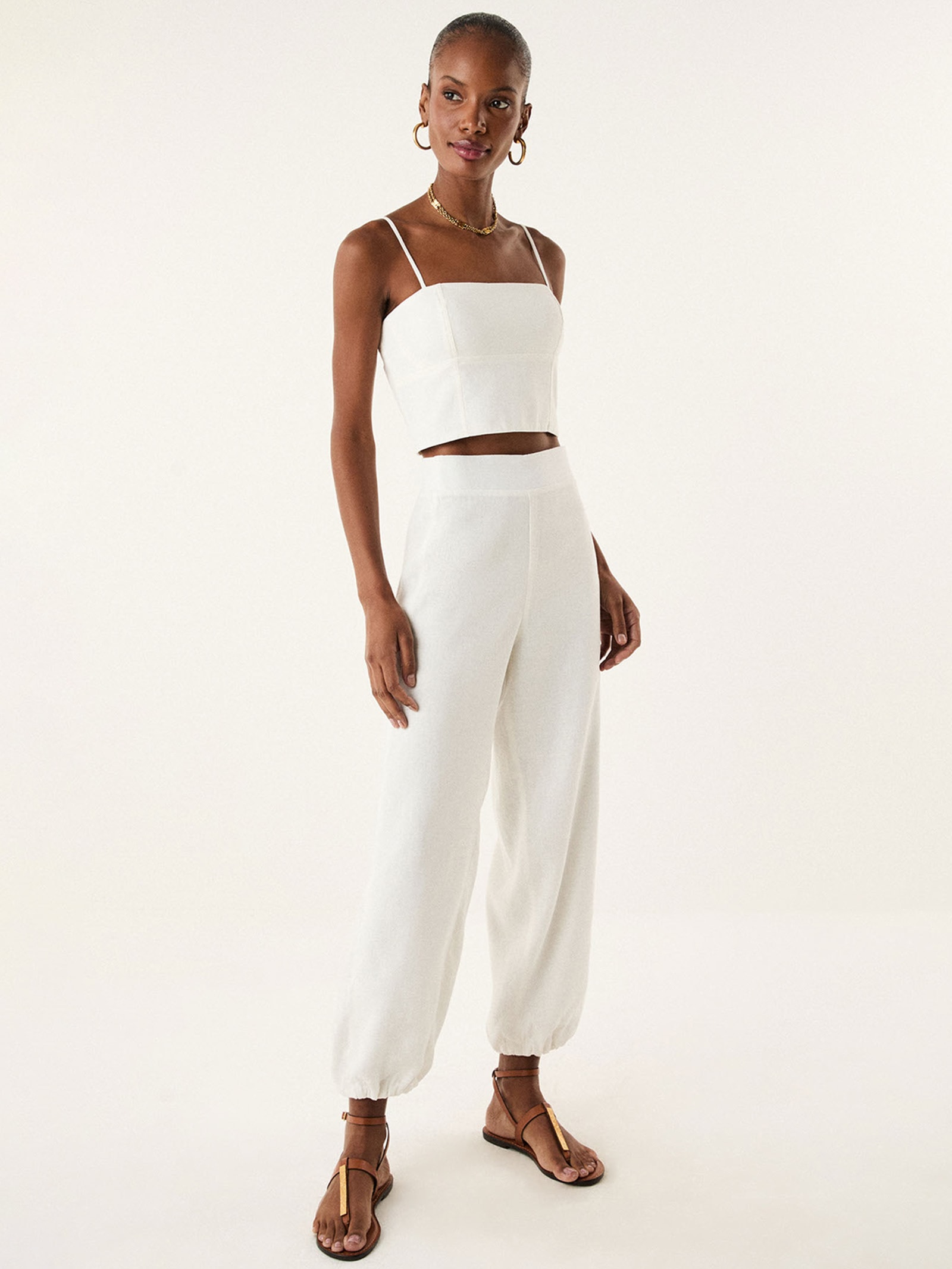 Top Feminino Anika – Branco Vix
