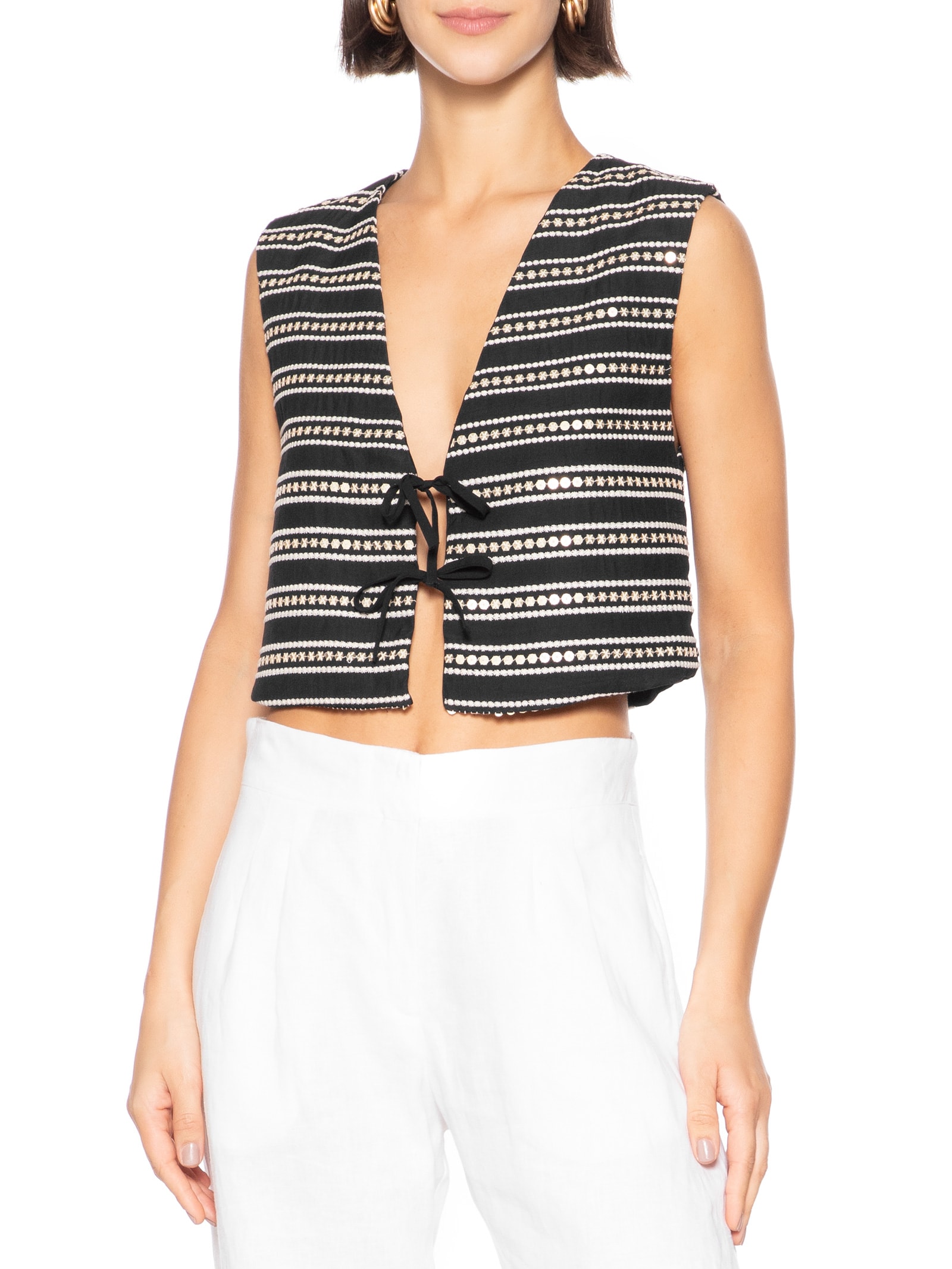 Top Feminino Astral Viv Preto Loja 3