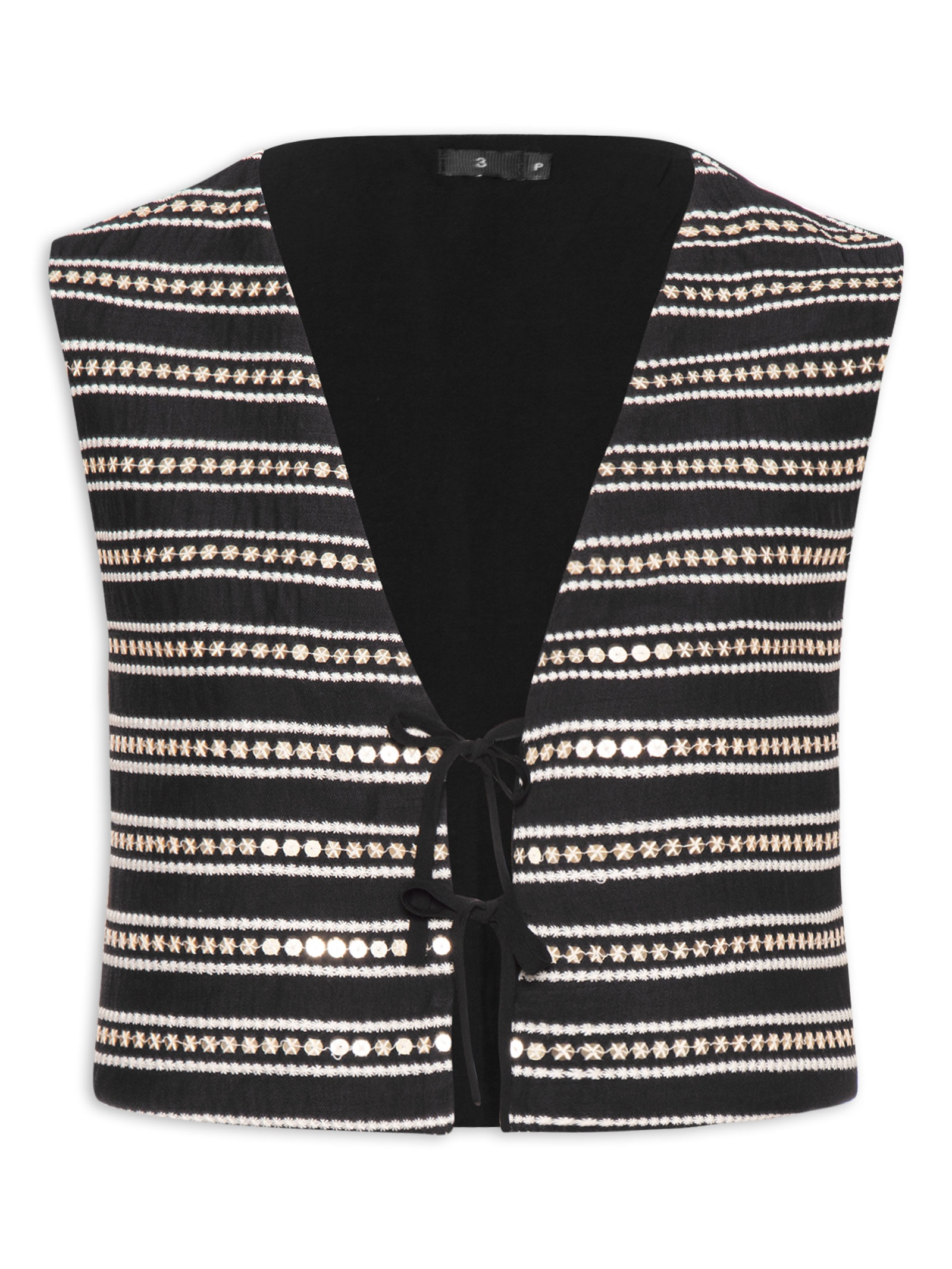 Top Feminino Astral Viv Preto Loja 3