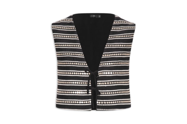 Top Feminino Astral Viv - Preto