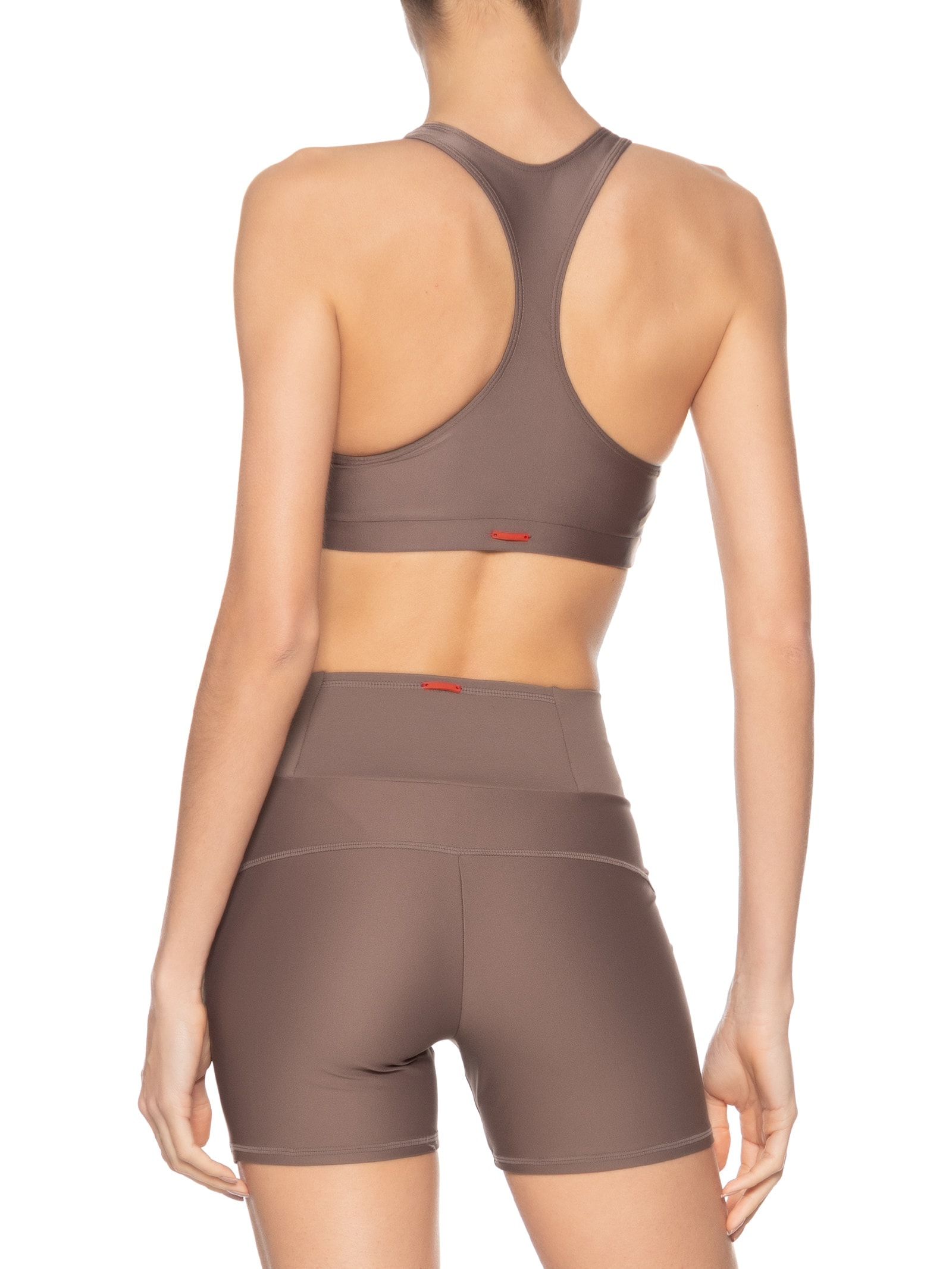 Top Feminino Basic Marrom Body For Sure