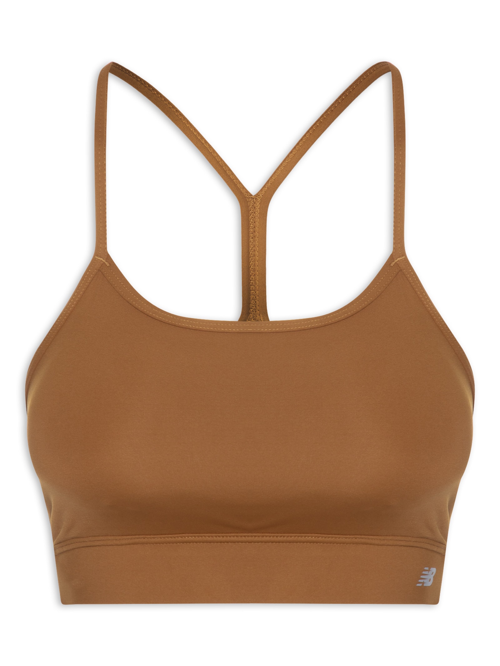 Top Feminino Basic Yoga Marrom New Balance