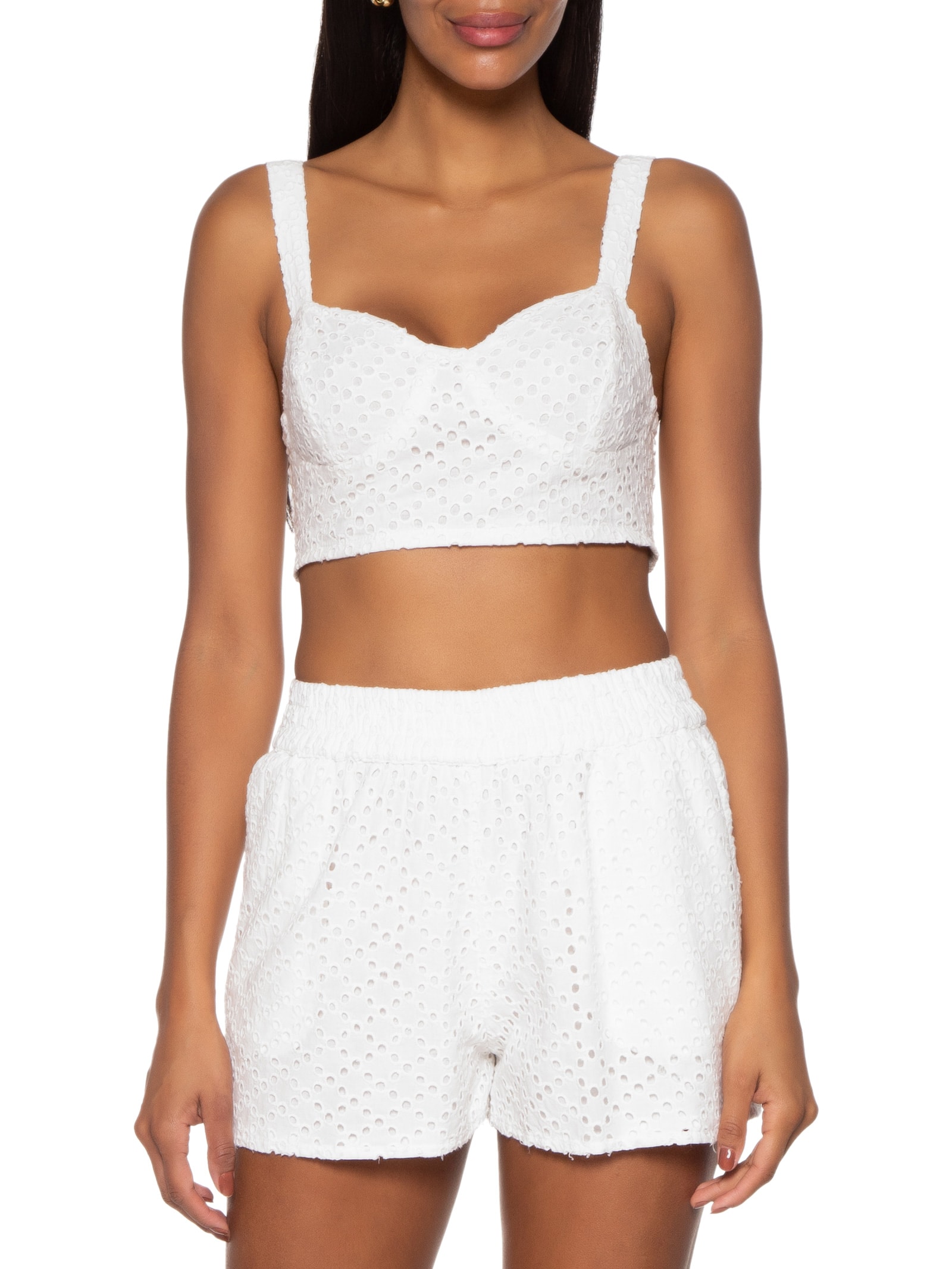 Top Feminino Branco Dzarm