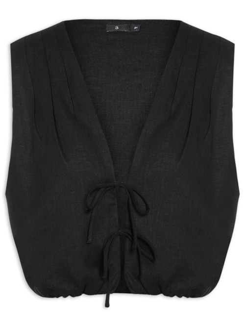 Top Feminino Brisa Viv – Preto