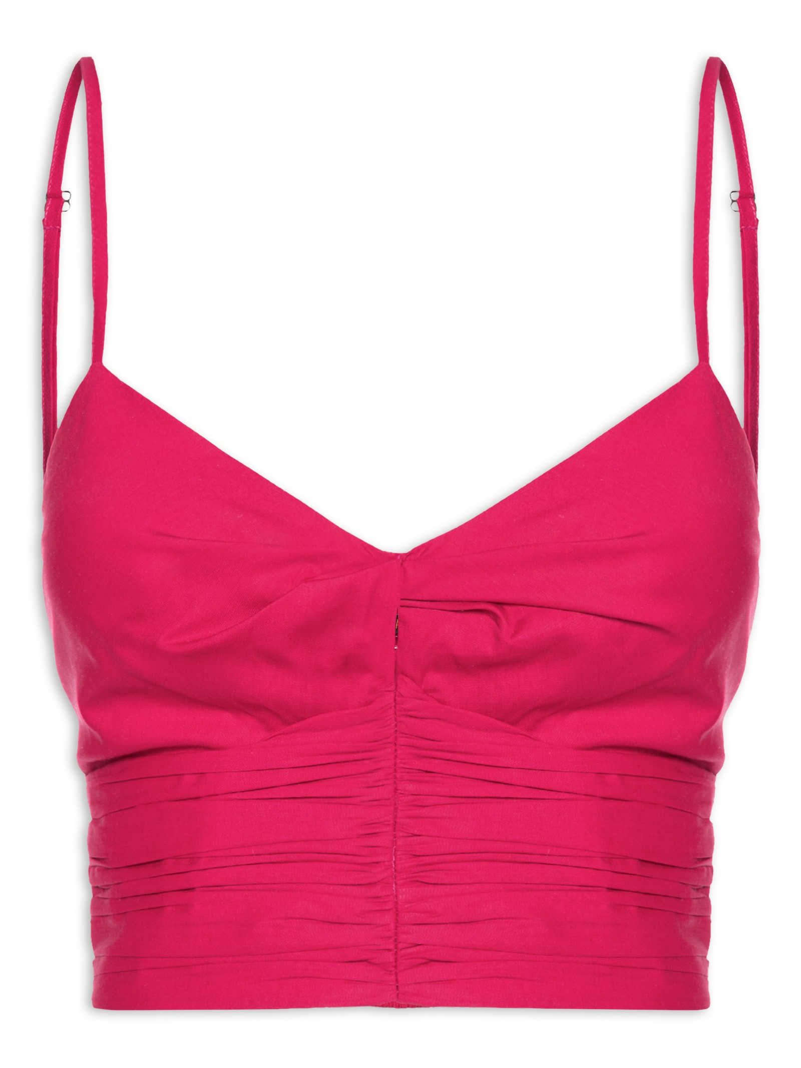 Top Feminino Calda Vermelho Animale